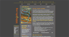 Desktop Screenshot of biblejolts.org
